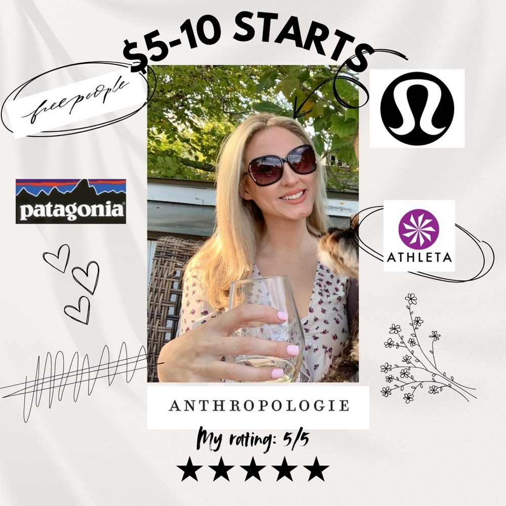 $5-10 starts ! Everything in the tray! Sweaters, jeans, tops, dresses, shoes​